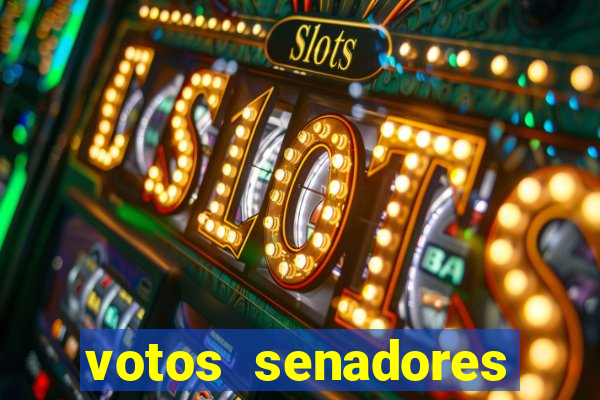 votos senadores impeachment moraes