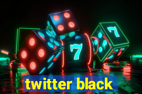 twitter black