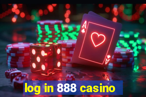 log in 888 casino