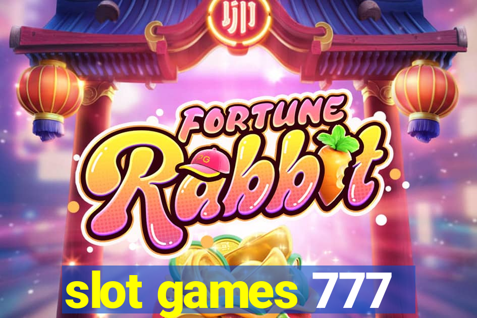 slot games 777