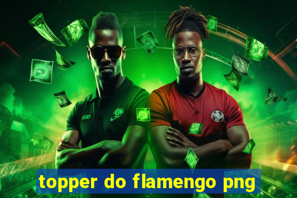 topper do flamengo png