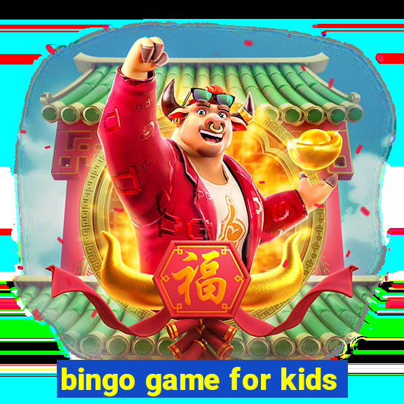 bingo game for kids