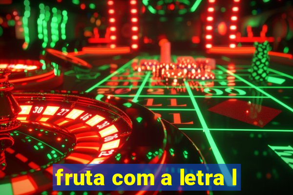 fruta com a letra l