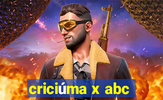 criciúma x abc