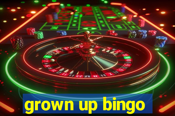 grown up bingo