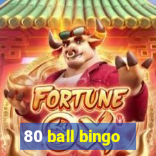 80 ball bingo