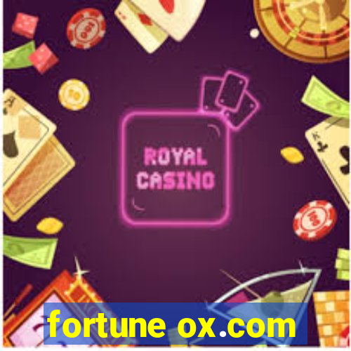 fortune ox.com