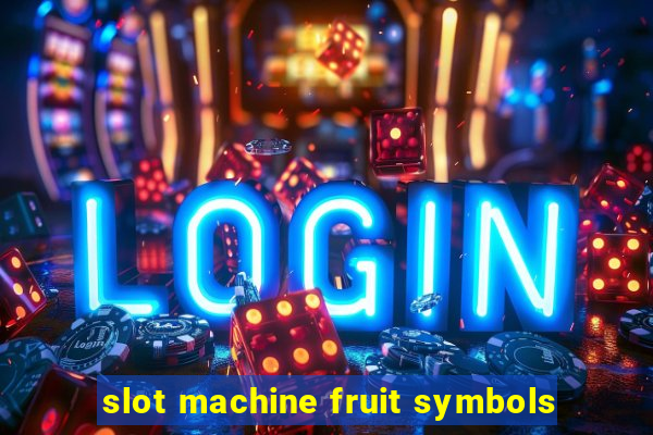 slot machine fruit symbols