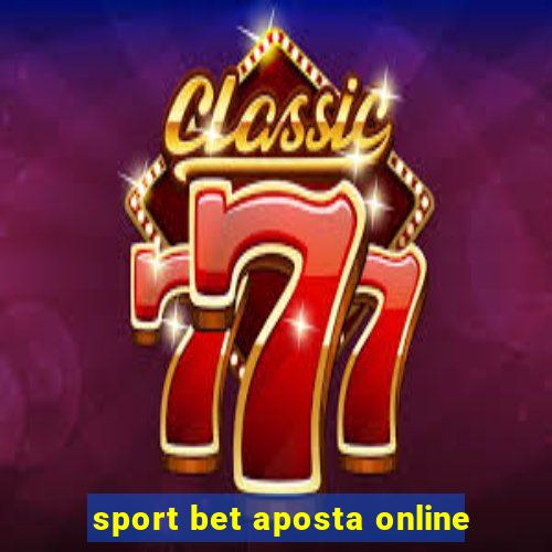 sport bet aposta online