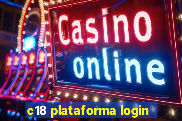 c18 plataforma login