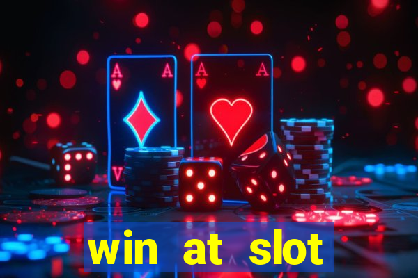 win at slot machines in casinos