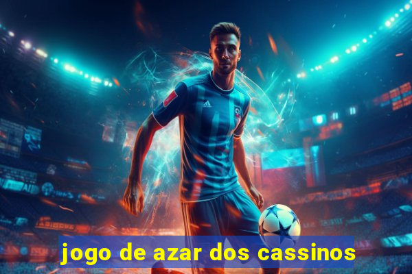 jogo de azar dos cassinos