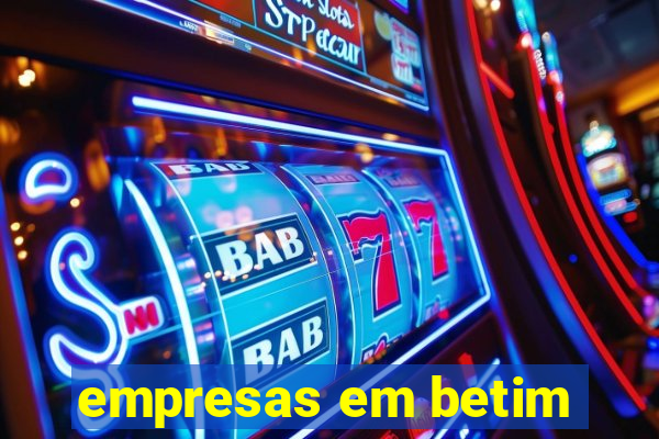 empresas em betim