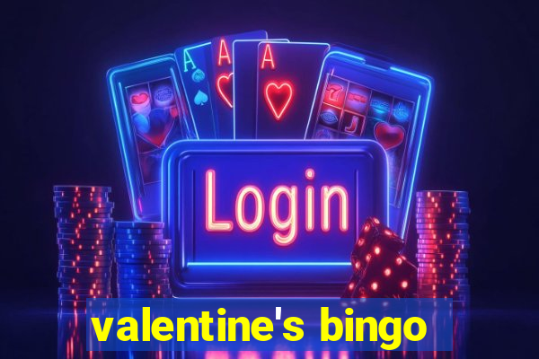 valentine's bingo