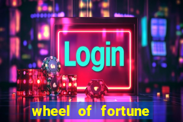 wheel of fortune slot machine