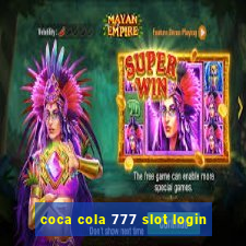 coca cola 777 slot login