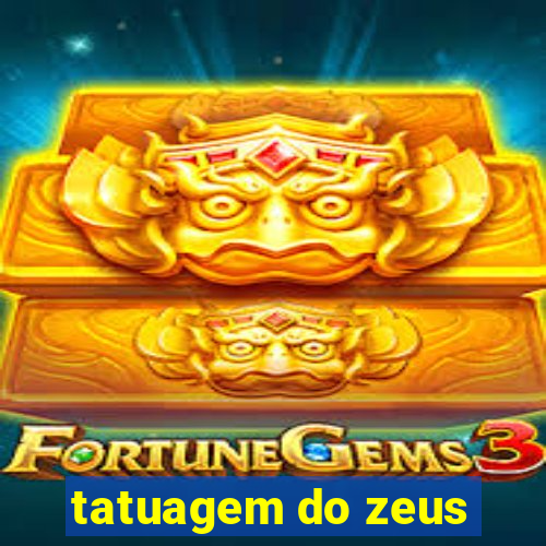 tatuagem do zeus