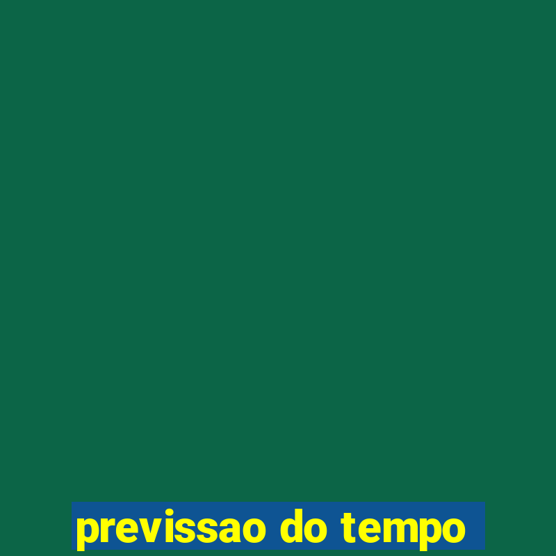 previssao do tempo