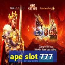 ape slot 777