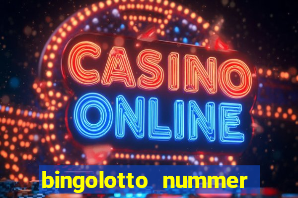 bingolotto nummer ettans bingo