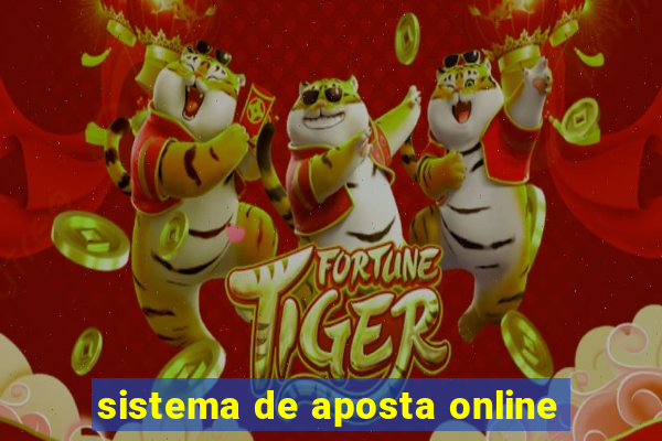 sistema de aposta online