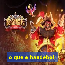 o que e handebol