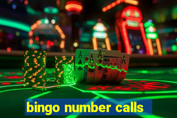 bingo number calls