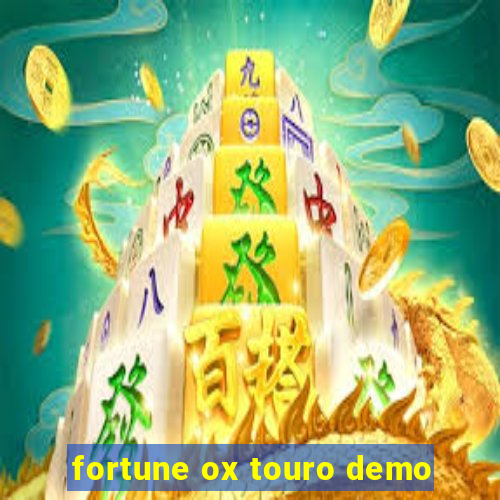 fortune ox touro demo