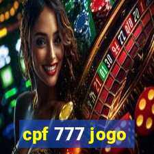 cpf 777 jogo