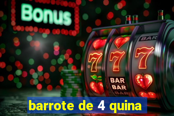 barrote de 4 quina