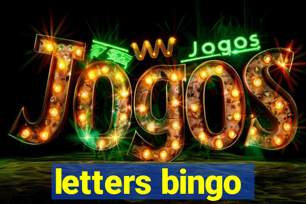 letters bingo