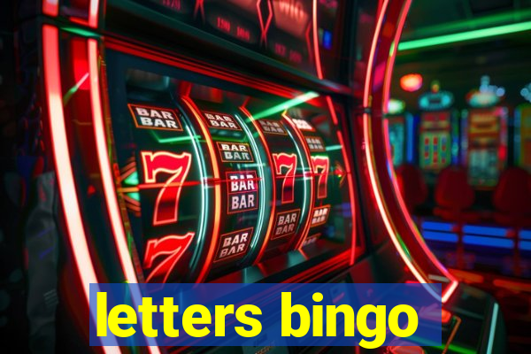 letters bingo