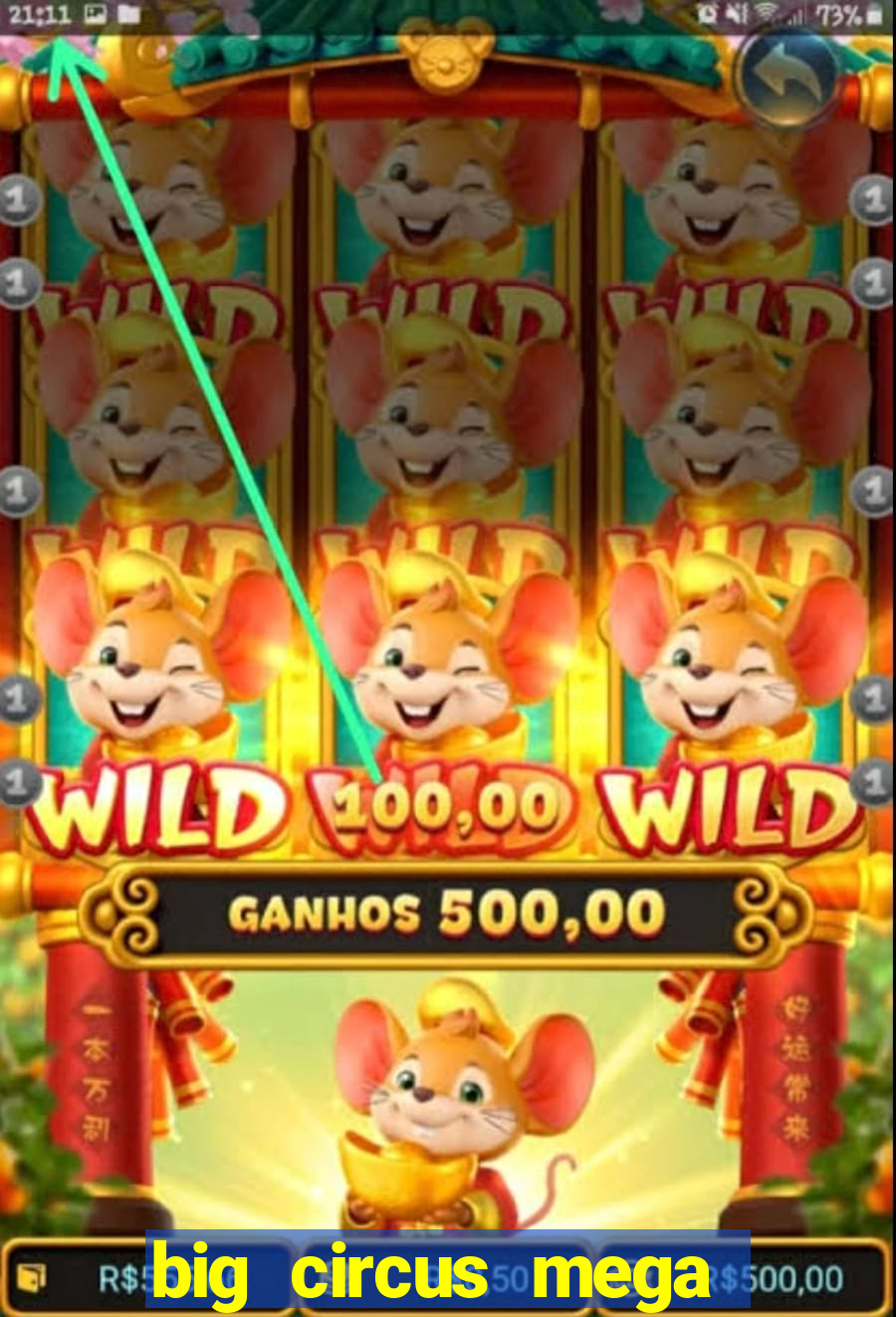 big circus mega fire blaze slot