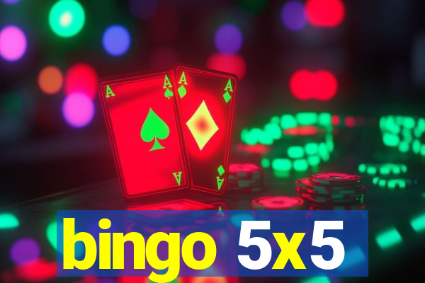 bingo 5x5