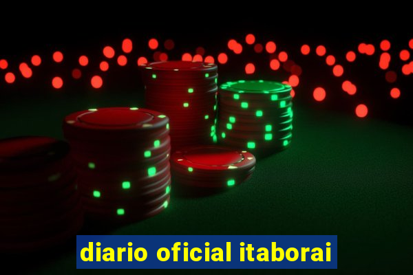 diario oficial itaborai