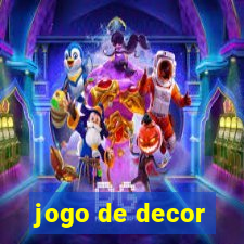 jogo de decor