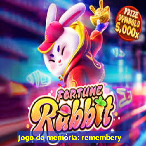 jogo da memória: remembery