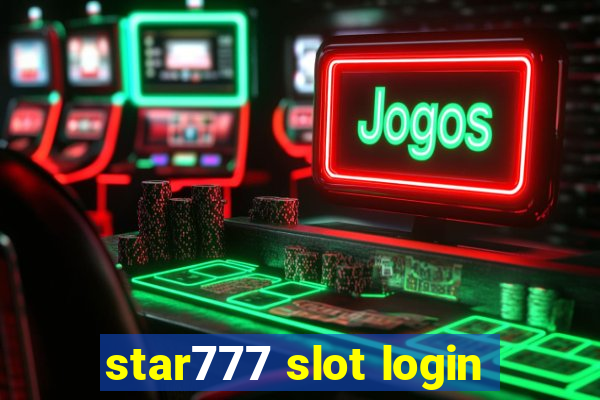 star777 slot login