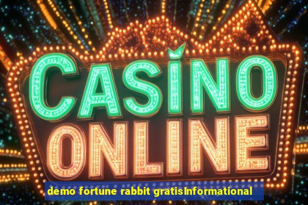 demo fortune rabbit gratisInformational