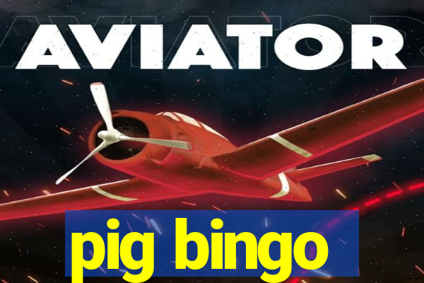 pig bingo