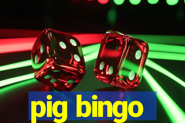 pig bingo