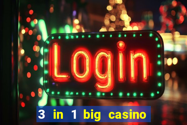 3 in 1 big casino game set