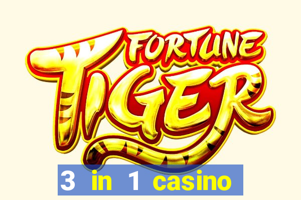 3 in 1 casino game set