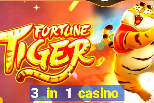 3 in 1 casino game set