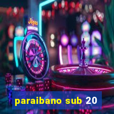 paraibano sub 20