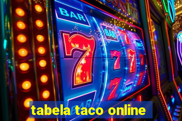 tabela taco online