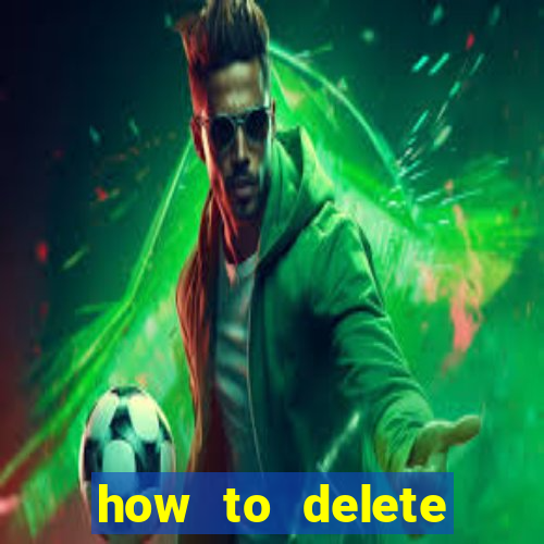 how to delete account in bingo plus