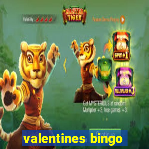 valentines bingo