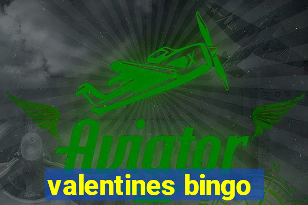 valentines bingo