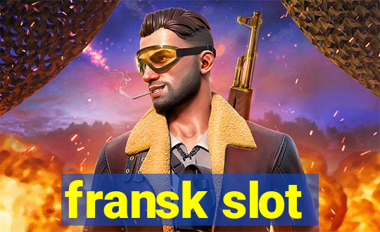 fransk slot